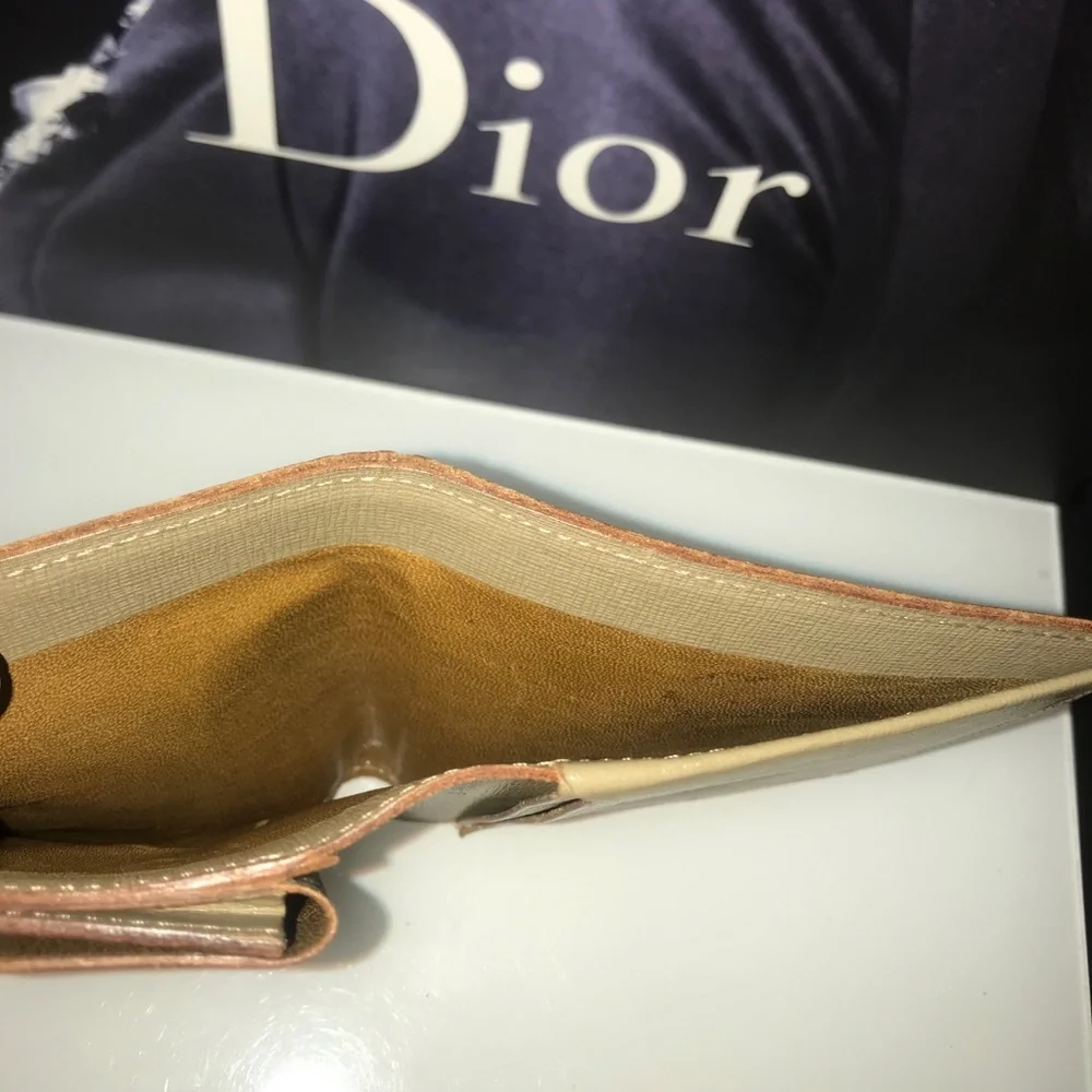 YSL canvas‎ & leather wallet - Picture 4 of 5